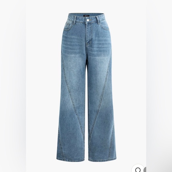 MICAS Women's Light Wash Blue Jeans size S NWT - Picture 3 of 6